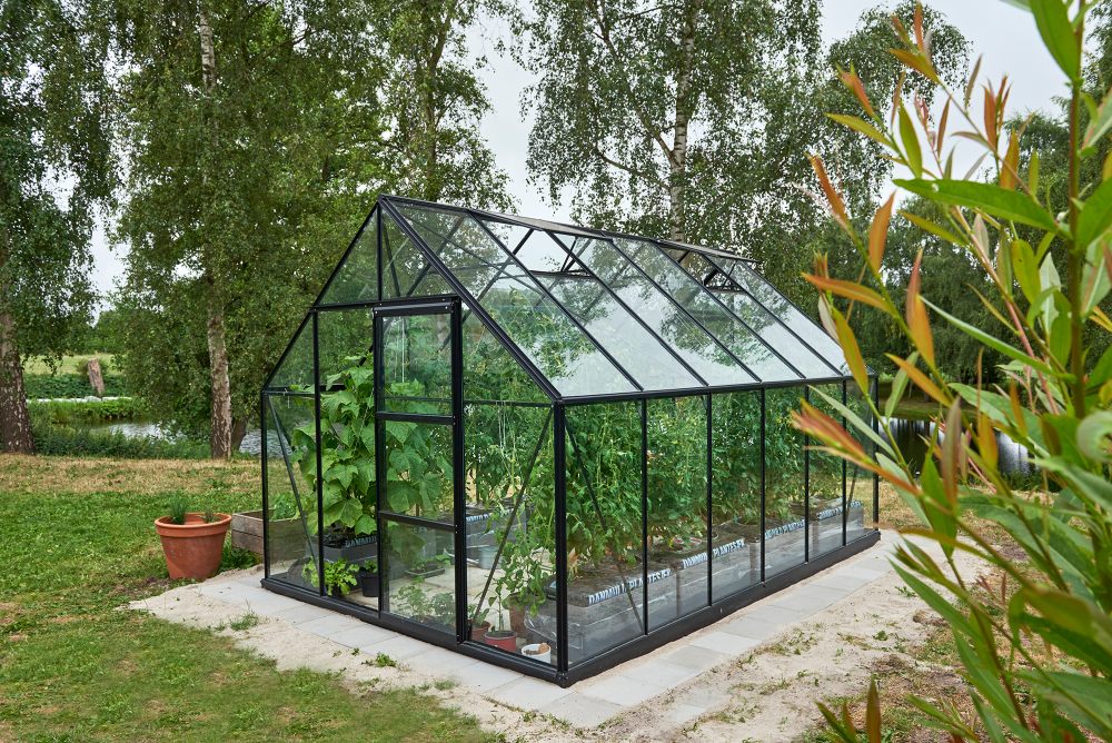 Halls universal 128 drivhus fra Byghjemme.dk